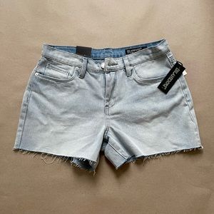 BlankNYC The Fulton Lightwash Rollup Shorts